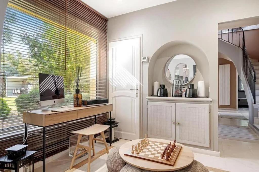 Grande Villa St-Tropez Area Avec Piscine Chauffee Gassin Luaran gambar