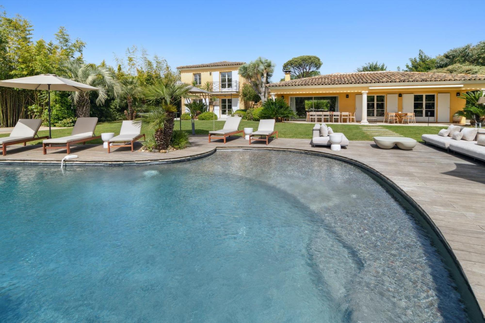 Grande Villa St-Tropez Area Avec Piscine Chauffee Gassin Luaran gambar