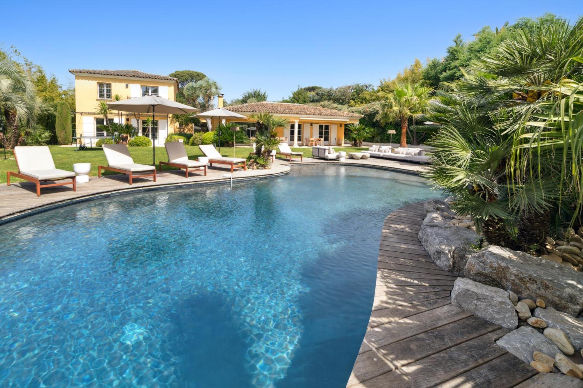 Grande Villa St-Tropez Area Avec Piscine Chauffee Gassin Luaran gambar